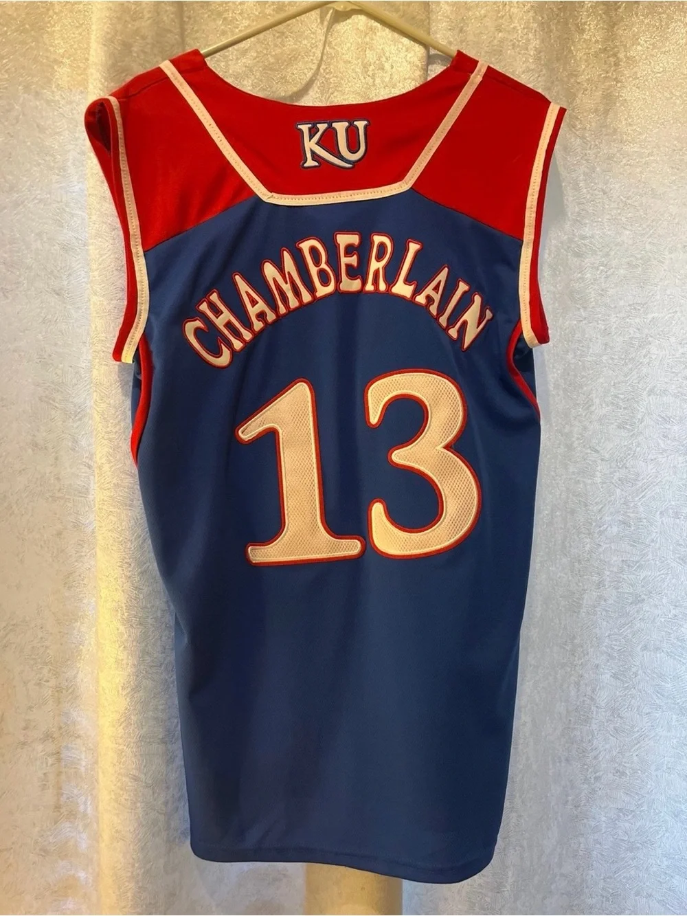 Kansas Jayhawks Wilt Chamberlain Adidas Basketball Jersey